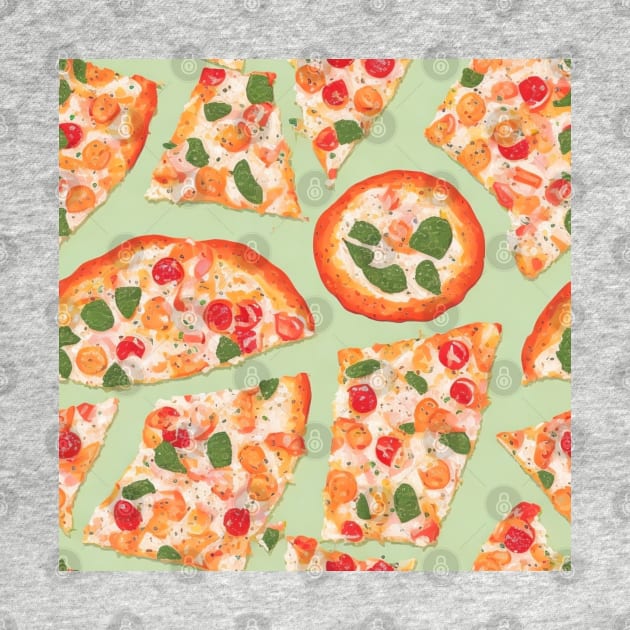 Pizza Pattern by coraleeallen